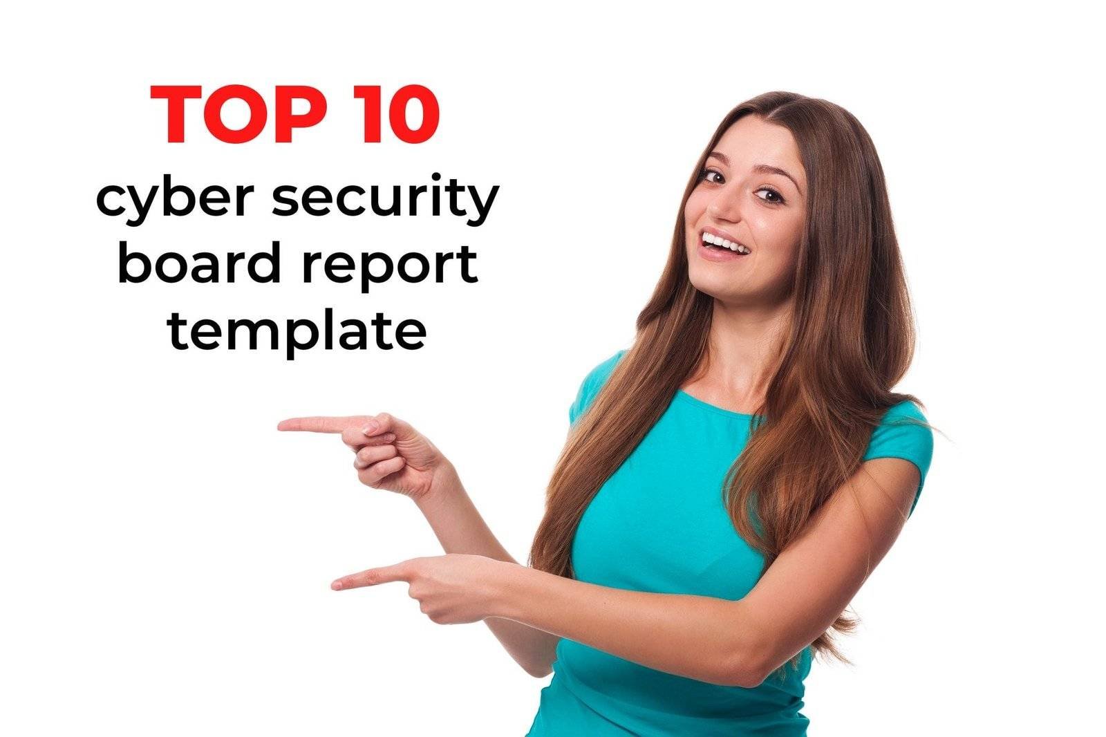 cyber security board report template
