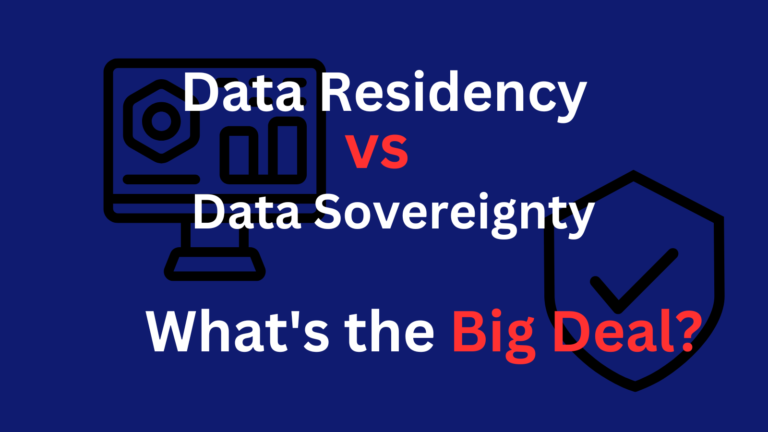 data residency vs data sovereignty
